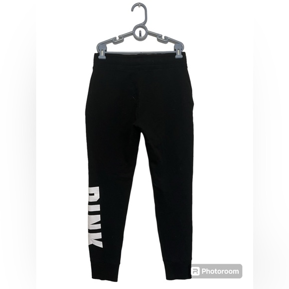 PINK Black Sweatpants - Picture 2 of 5